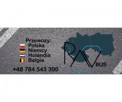 RAV bus przwozy Polska Niemcy Holandia Belgia